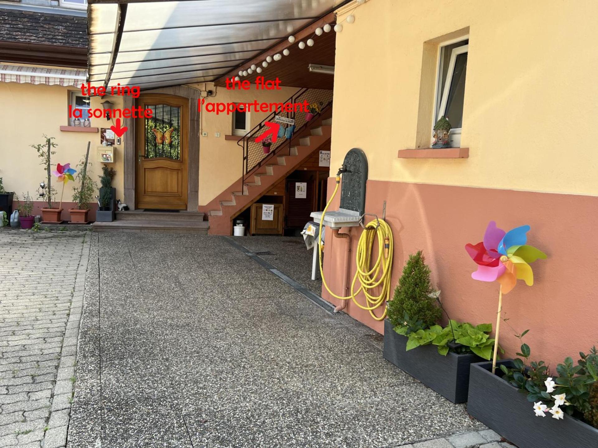 Gite Des 5 Cigognes Rouge Mittelwihr Exterior foto