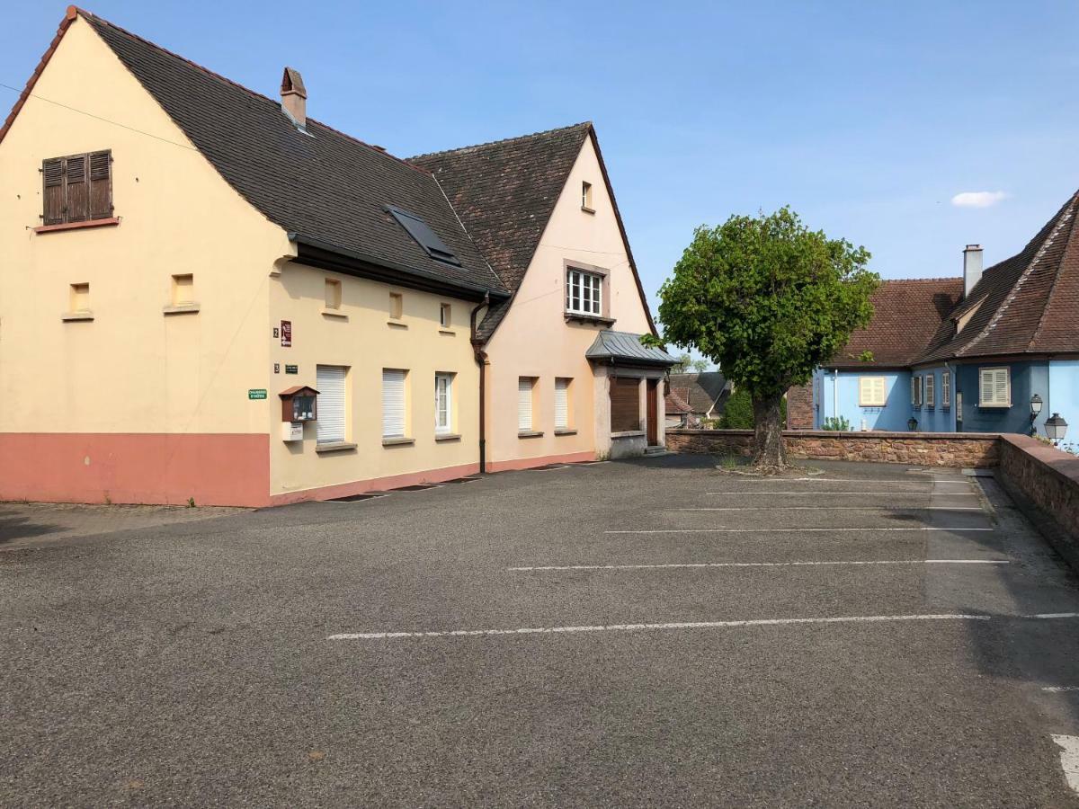 Gite Des 5 Cigognes Rouge Mittelwihr Exterior foto