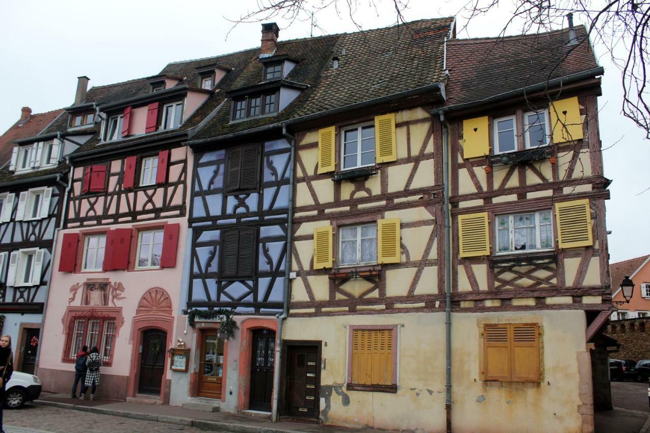 Gite Des 5 Cigognes Rouge Mittelwihr Exterior foto